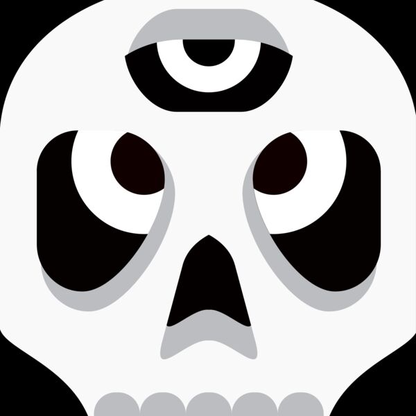 Elements Skulls logo template 18 Thumbnail