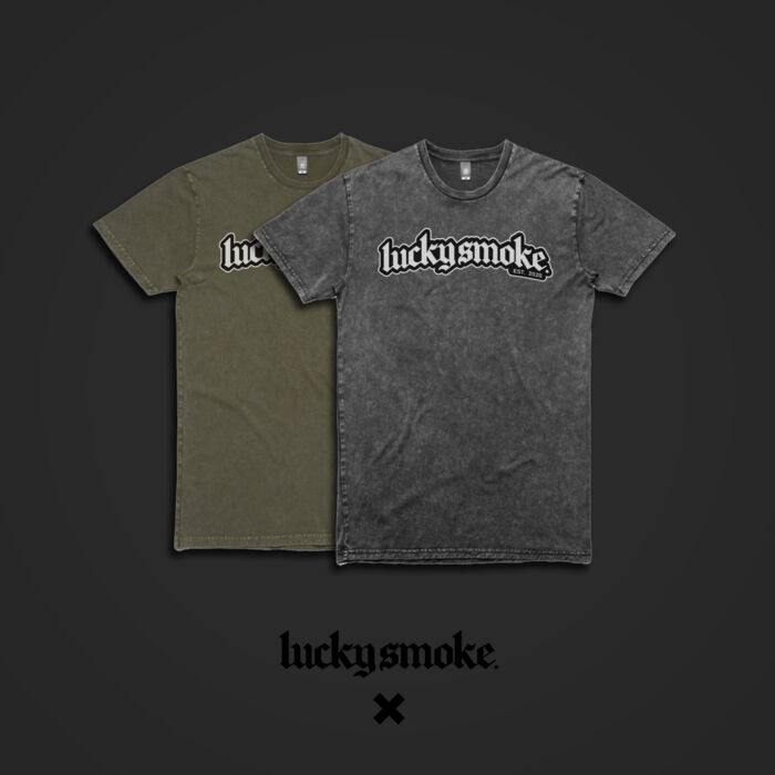 Stone Wash Curved Tee Thumbnail